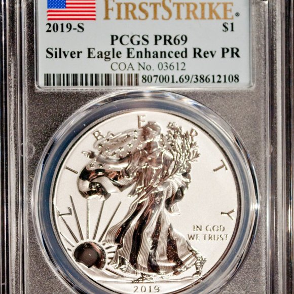 2019-S ASE Enhanced Reverse Proof  #03612 of 30000 - Picture 2 of 5